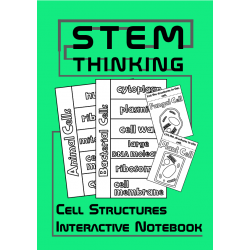 Animal, Plant, Fungal, Bacterial Cell Structures Interactive Biology Notebook